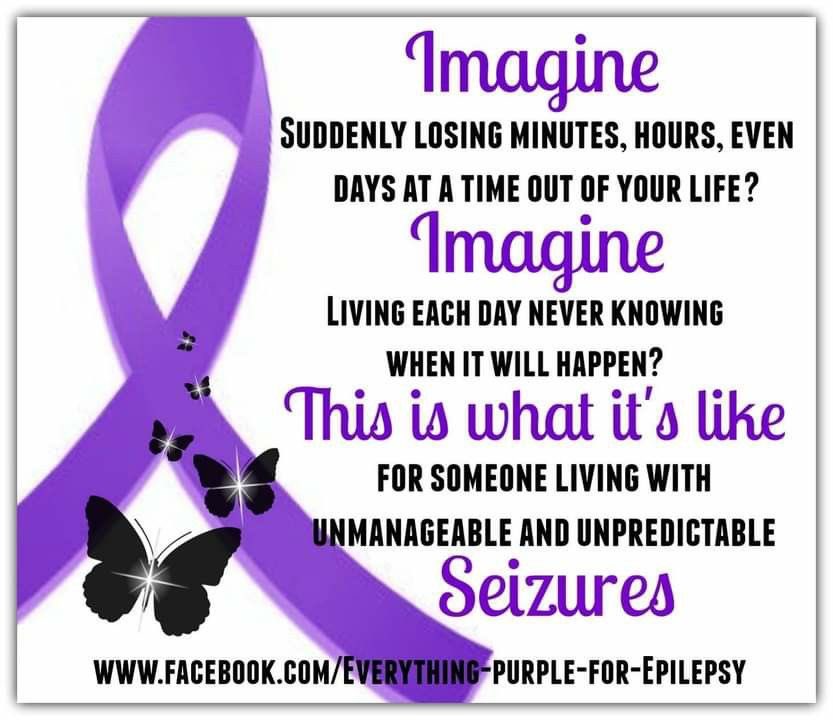 Imagine… #epilepsyawareness 💜💜