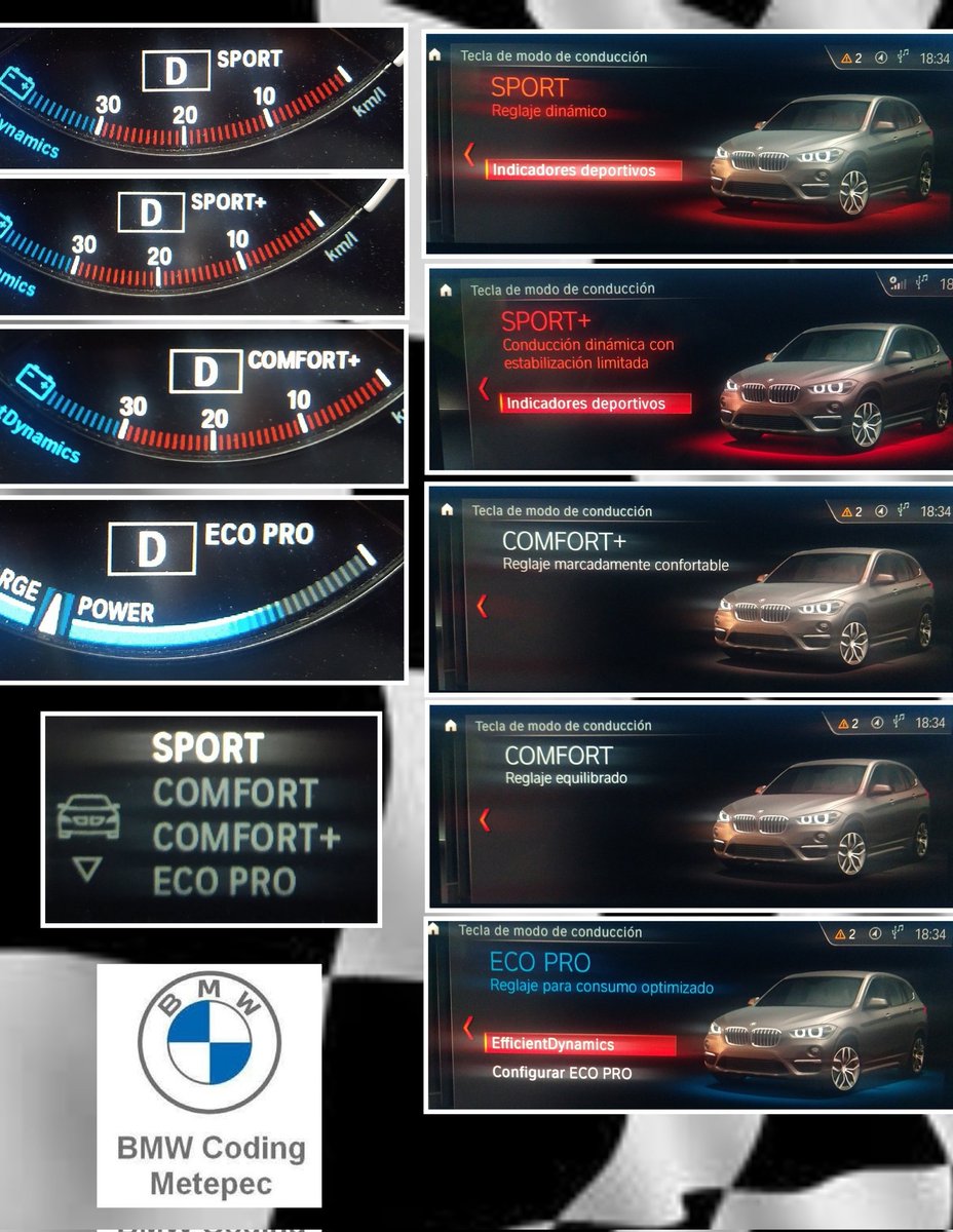 BMWCodingMetepe's tweet image. Activamos modos de manejo adicionales a tu BMW/MINI.
Para todos los estilos de conducción. Házlo diferente 🏁
BMW Coding Metepec
#bmwcoding #bmwsport #bmwcomfort #bmweco #bmwecopro #bmwsportplus
#bmwcodingmetepec #bmw #mini