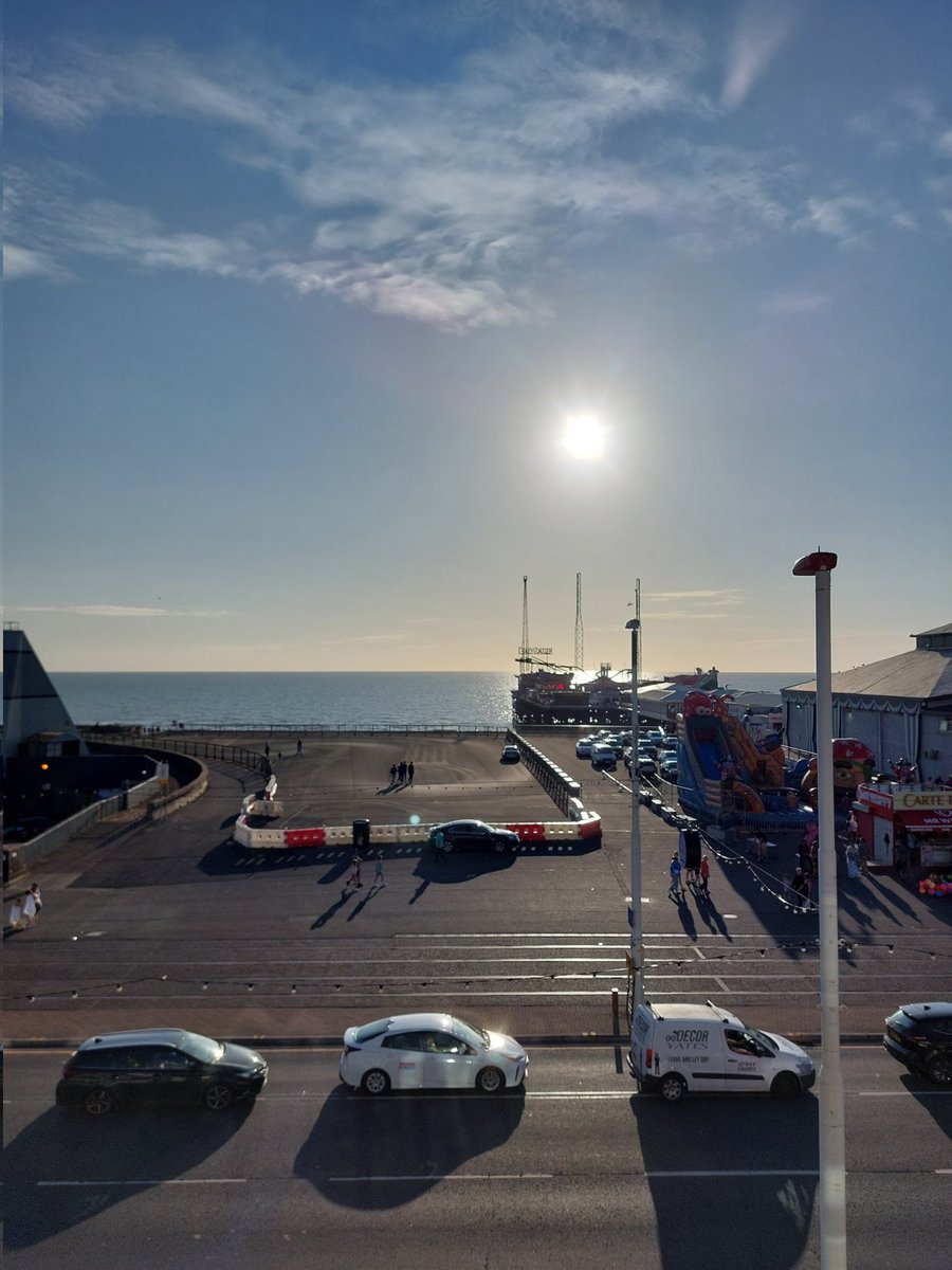Great to be back in Blackpool. Brilliant sunset