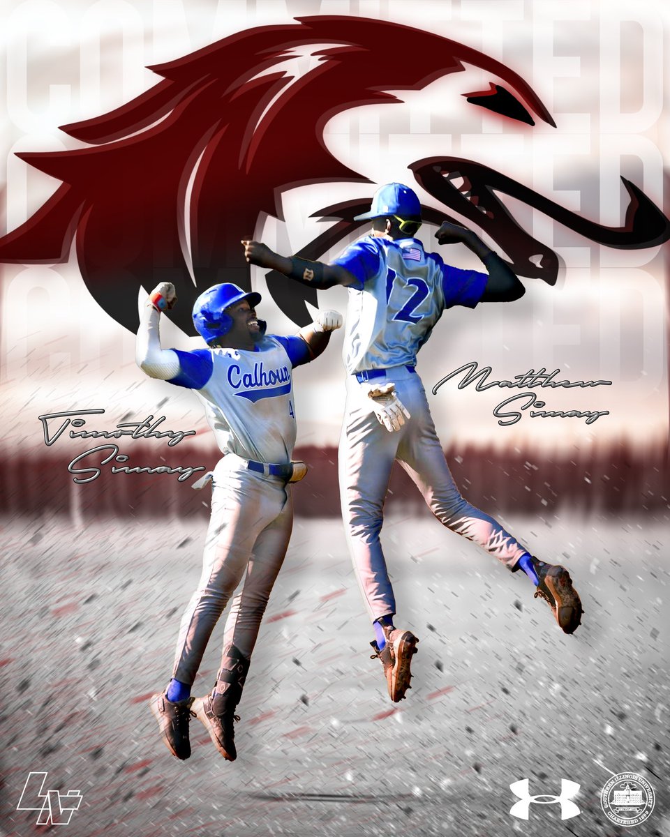 Simay boys committed to southern Illinois. Would have been impossible without God and we are truly blessed.