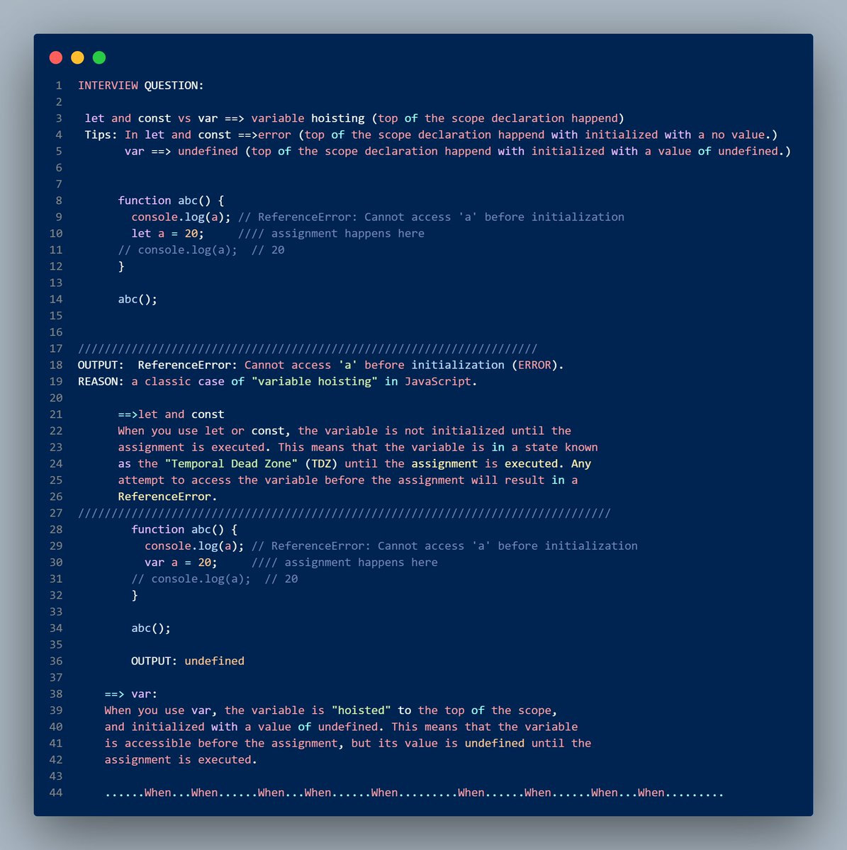 bhu_101's tweet photo. Javascript Interview Question:   
  6.   
#Tech #Technology #Awesome #interview #mostimportant #javascript #interview_question https://t.co/cCoMHJCXPV