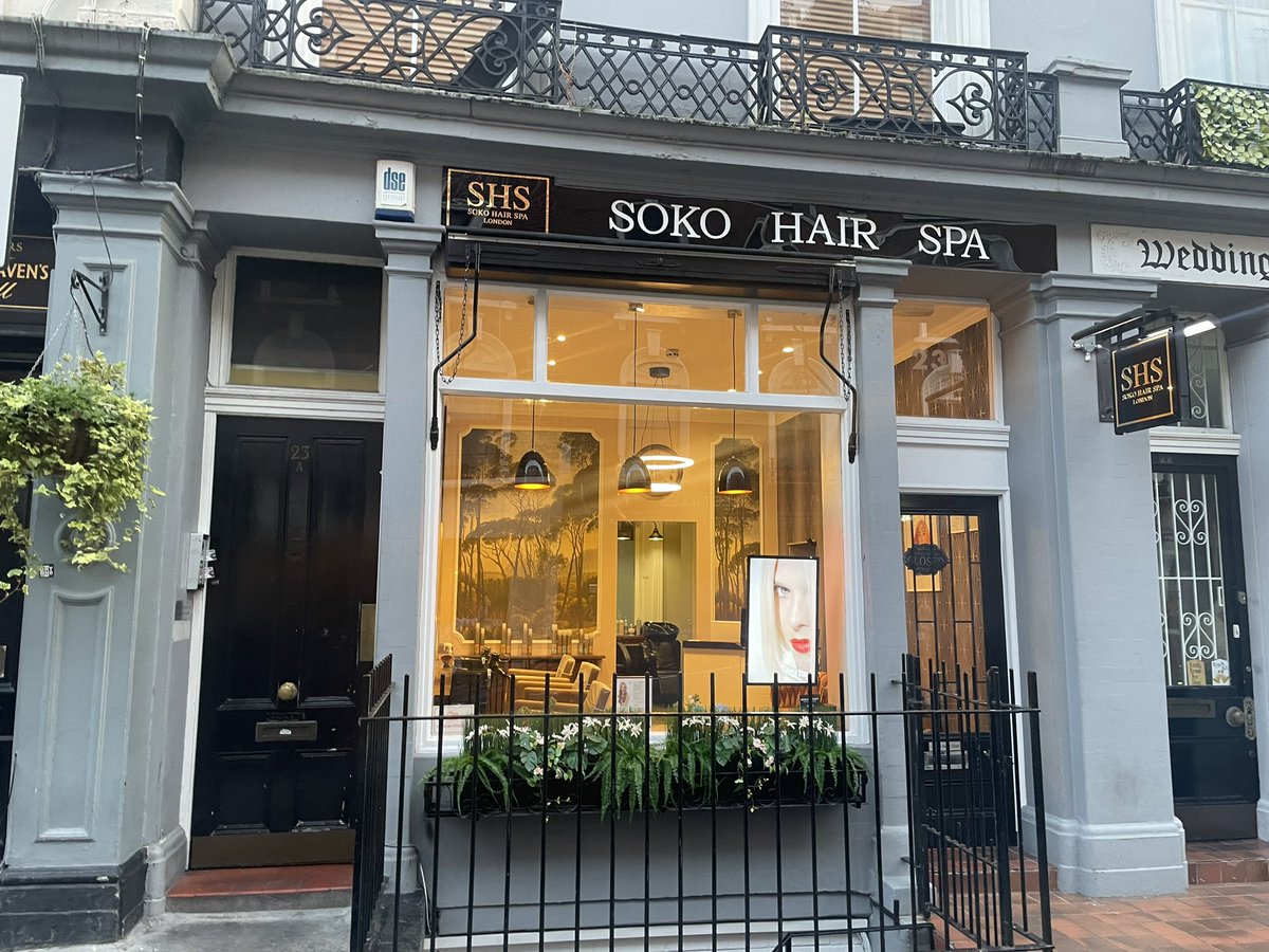 Just discovered an NEW amazing hairdressers in Lancaster Gate/Paddington on Craven Terrace W2