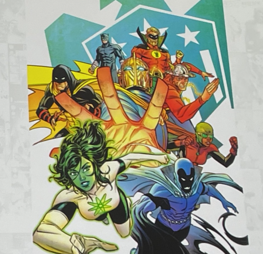 DiscussingFilm's tweet image. DC Comics announces a &apos;JSA&apos; comic series from writer Jeff Lemire and artist Diego Olortegui.

(via: @AIPTcomics)