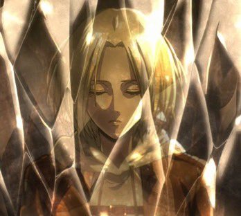 “Love someone in those walls. If you can’t do that, it’ll only repeat itself. This cruel history, these foolish mistakes. They’ll repeat.” -Eren Kruger

Armin and Annie being the epitome of this quote.