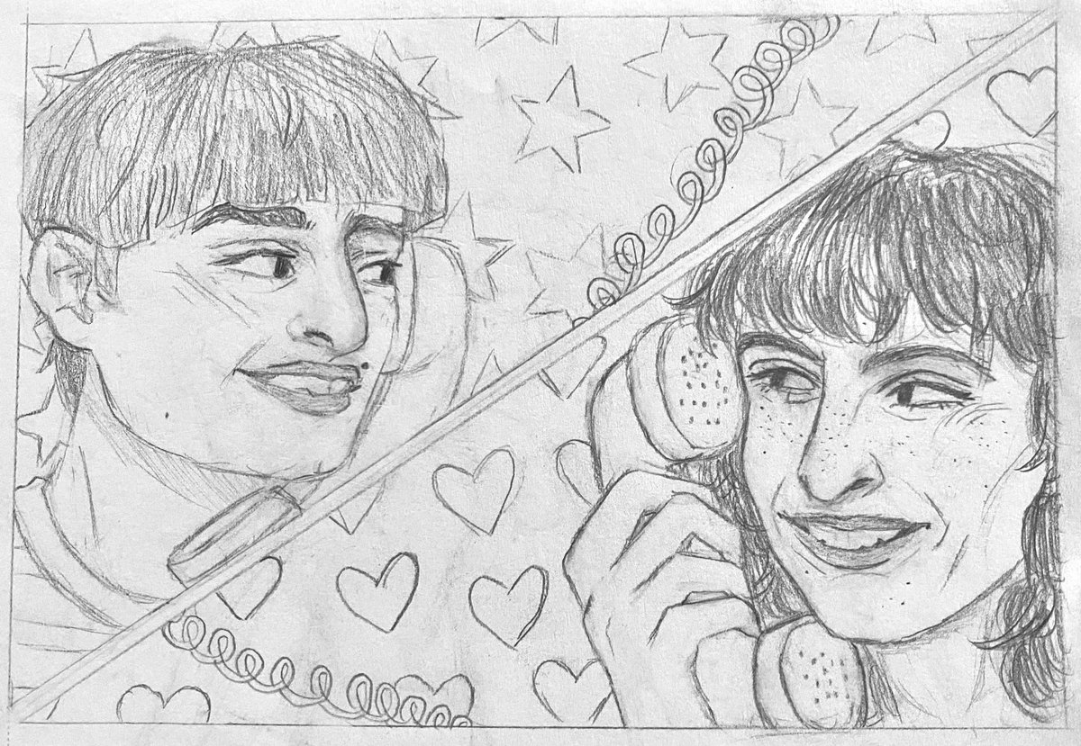long distance phone calls #byler #strangerthings