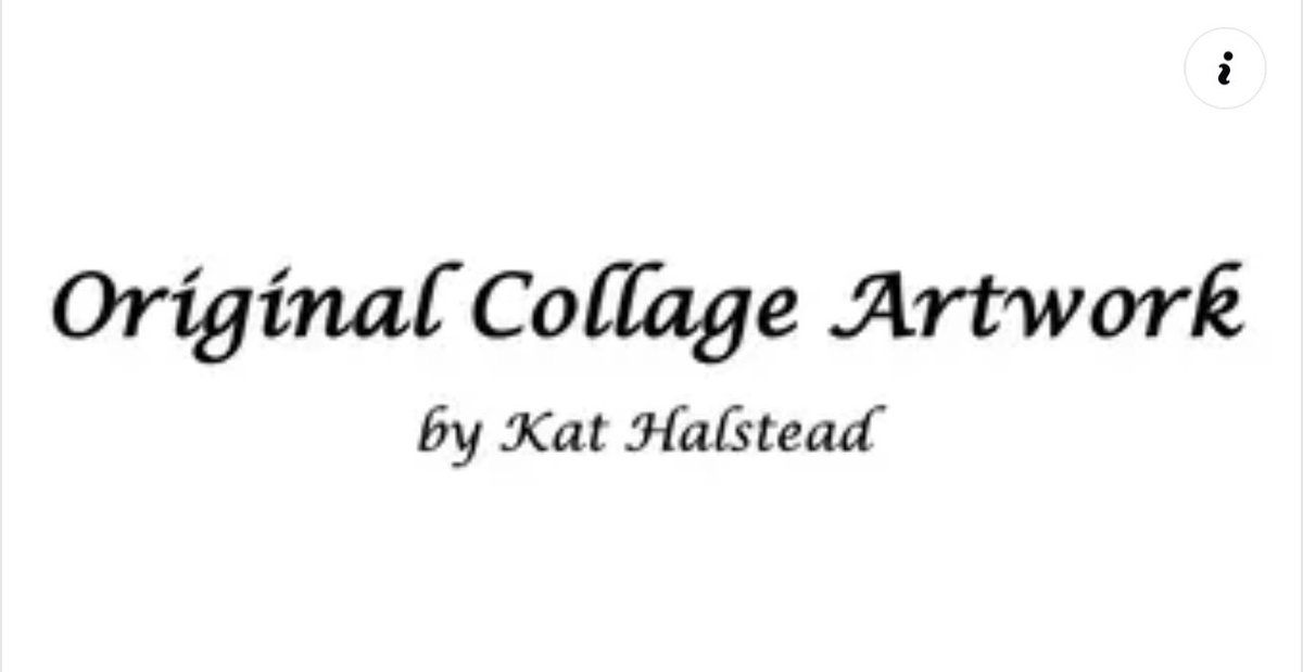 Finally put a few of my collages up for sale - more will be added over the coming months. Website is in its infancy, but check it out for original, affordable artwork! originalcollageart.com