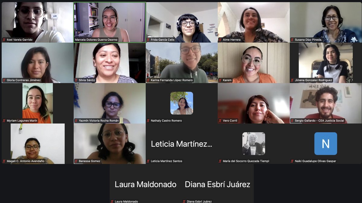 Muchas gracias a todas las personas que asistieron al curso básico gratuito “Construcción de indicadores de género en materia de violencia contra las mujeres”.
🇲🇽 🇨🇴 🇵🇪 🇻🇪 

Estén pendientes de los próximos cursos 📣