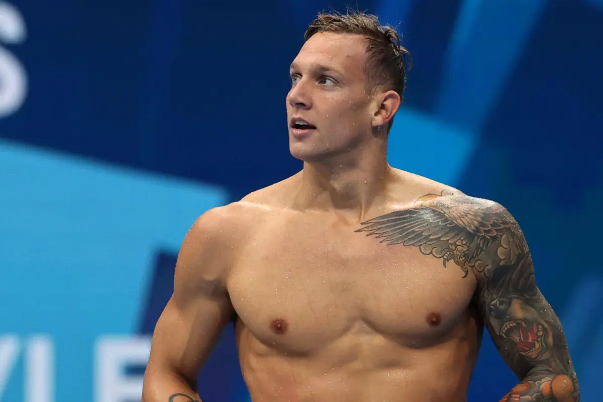 Caeleb Dressel has never won an Olympic medal other than gold. 

Tracks.