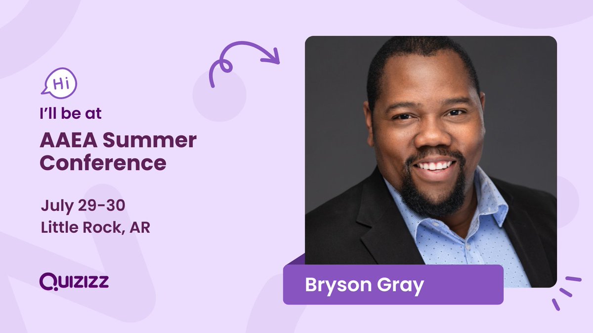 We're excited for Bryson to represent us at this year's @The_AAEA Summer Conference. He'll share how we can help administrators and their schools with our all-in-one teaching platform. Bryson will also have advice, joy, and swag on hand. He is all-in-one, too. 😀