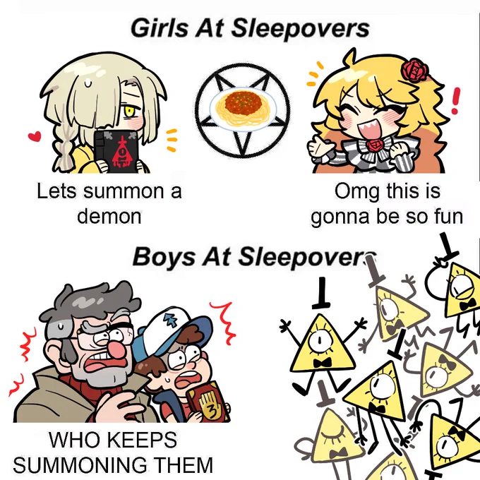 同担さんと悪魔を召喚するやつ