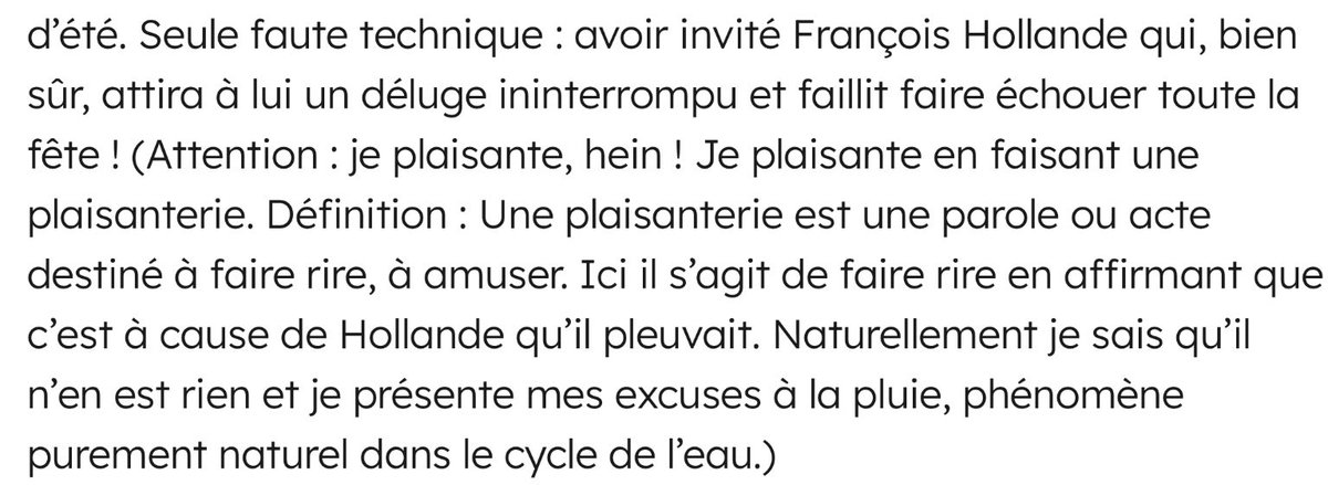 Je suis tellement explosé