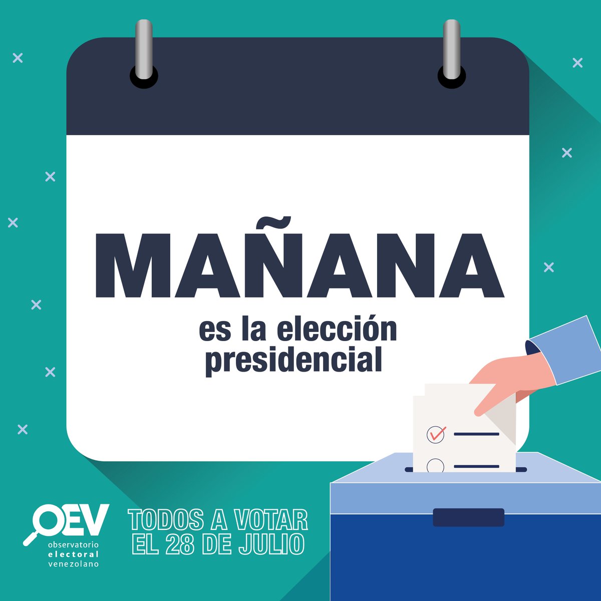 Todos a votar este 28 de julio🗳️