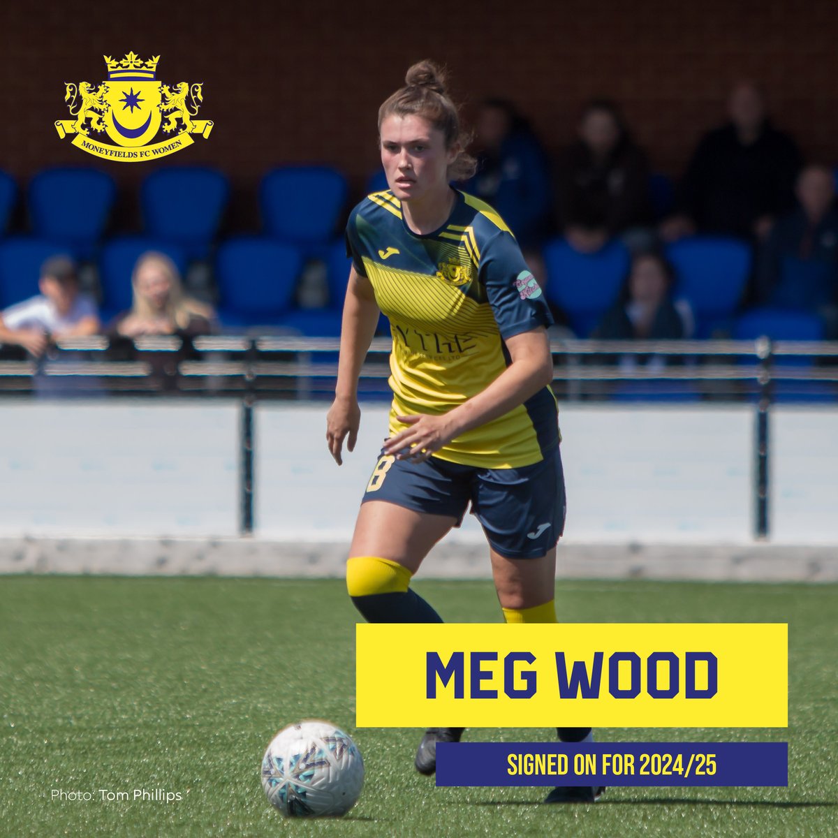 MoneysFCWomen's tweet photo. Moneyfields 🤝 Meg Wood

We're thrilled to introduce some new faces for @MoneysFCWomen in the upcoming season!

First up, we welcome @Megan_Wood24 to the family. The central midfielder brings @FAWNL experience from her time with Soton Women and Ebbsfleet United. ✍️

#UpTheMoneys https://t.co/eWxc2YO8Qx