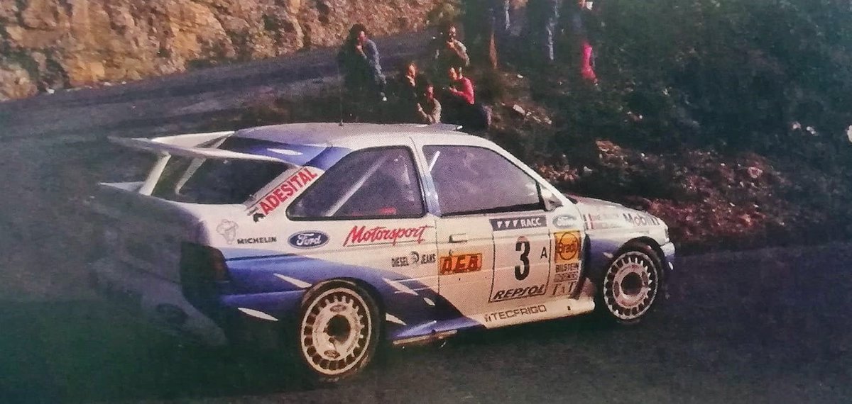 RCanalsBalil's tweet photo. François Delecour - Daniel Grataloup
29º Rallye Catalunya - Costa Brava - Rallye de España 1993. Ford Escort RS Cosworth (L421 NHK). Clasificado 1º. https://t.co/0AiPDXXZyb
