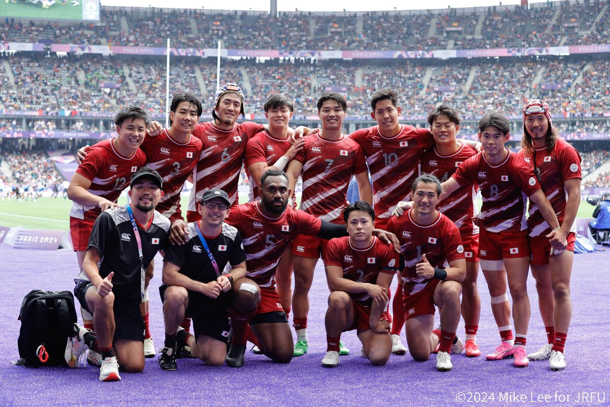 JRFUMedia's tweet image. パリ2024オリンピック競技7人制ラグビー男子🏉🇫🇷

大会を終えて、サイモン・エイモーヘッドコーチ、石田吉平キャプテン、津岡翔太郎選手からコメントを頂きました。

改めて、最後まで応援いただき、ありがとうございました‼️
引き続き、男子セブンズ日本代表をよろしくお願いいたします🙇

#TEAMJAPAN…