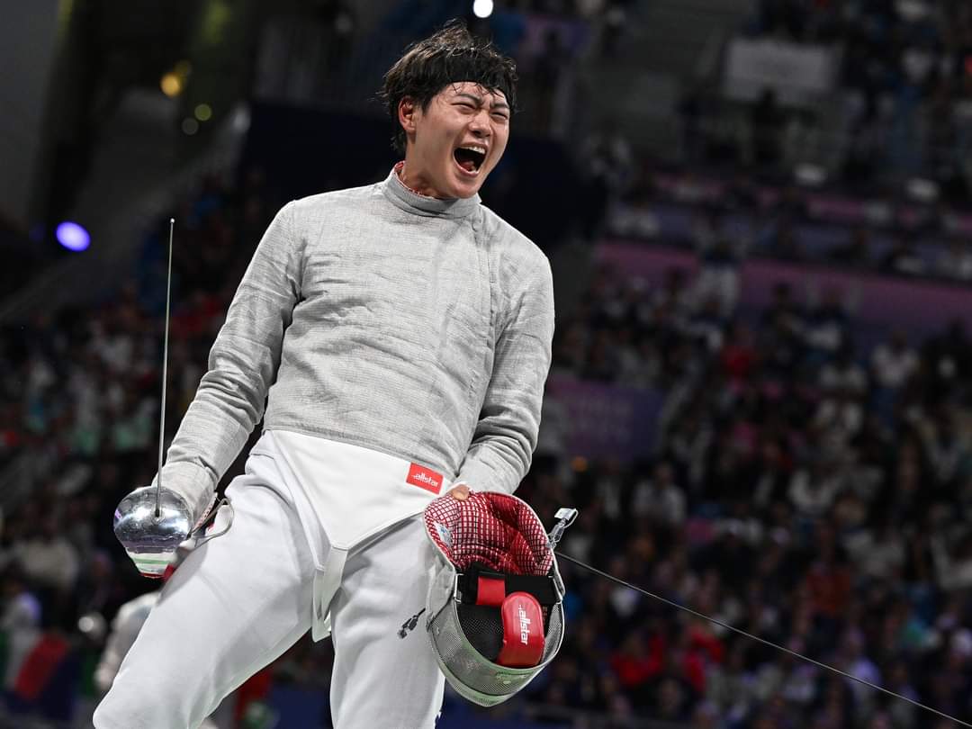 fencing_sol's tweet photo. 펜싱 사브르 오상욱 개인전 그랜드슬램 달성🎉🎉

2019 세계선수권
2019 아시아선수권
2022 아시안게임
그리고 
2024 파리올림픽

한국 펜싱선수 최초로 개인 그랜드슬램 달성을 축하합니다 ♥︎
펜싱 역대 첫번째 개인 &amp; 단체 그랜드슬램 달성 .ᐟ.ᐟ

#오상욱 https://t.co/yMEq0u7CzV