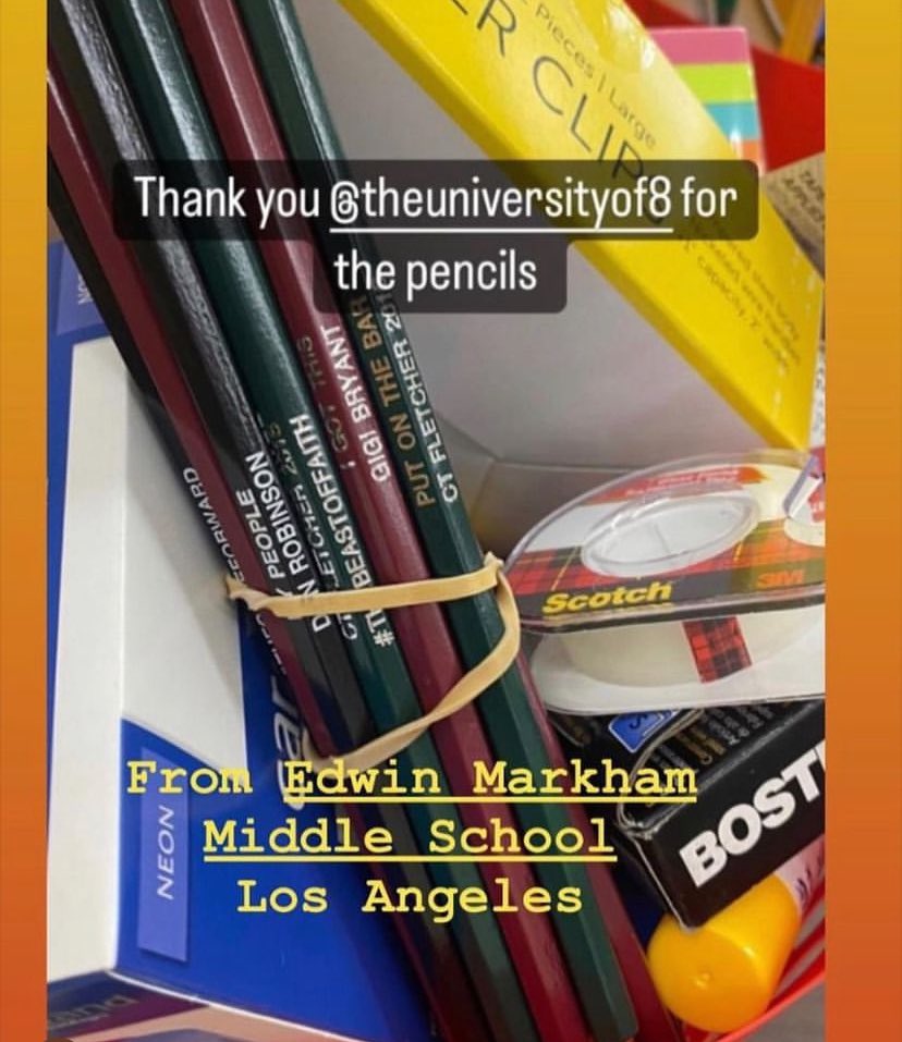 U8Training's tweet photo. ✏️THE UNIVERSITY OF 8✏️
IS HONORING THE FOLLOWING
✏️WITH JUST A PENCIL✏️
✏️THERES NO PLACE LIKE HOME✏️
✏️SISTERS OF WATTS✏️
✏️#ITSWATTSON✏️ (8of24)
&
✏️PUT ON THE BAR✏️
✏️C.T. FLETCHER 2016✏️
✏️#THEBEASTOFFAITH✏️ (9of24)
FREE FOR STUDENTS AT THIS YEARS
@sistersofwatts Back 2 School Event
FROM OUR #SMARTPENCILPROGRAM
CURRENTLY IN 8 PUBLIC SCHOOLS & YOUTH ORGANIZATIONS ✏️FREE✏️
✏️#PUTONTHEBAR✏️
🐍MAMBA FOR THE WIN🐍