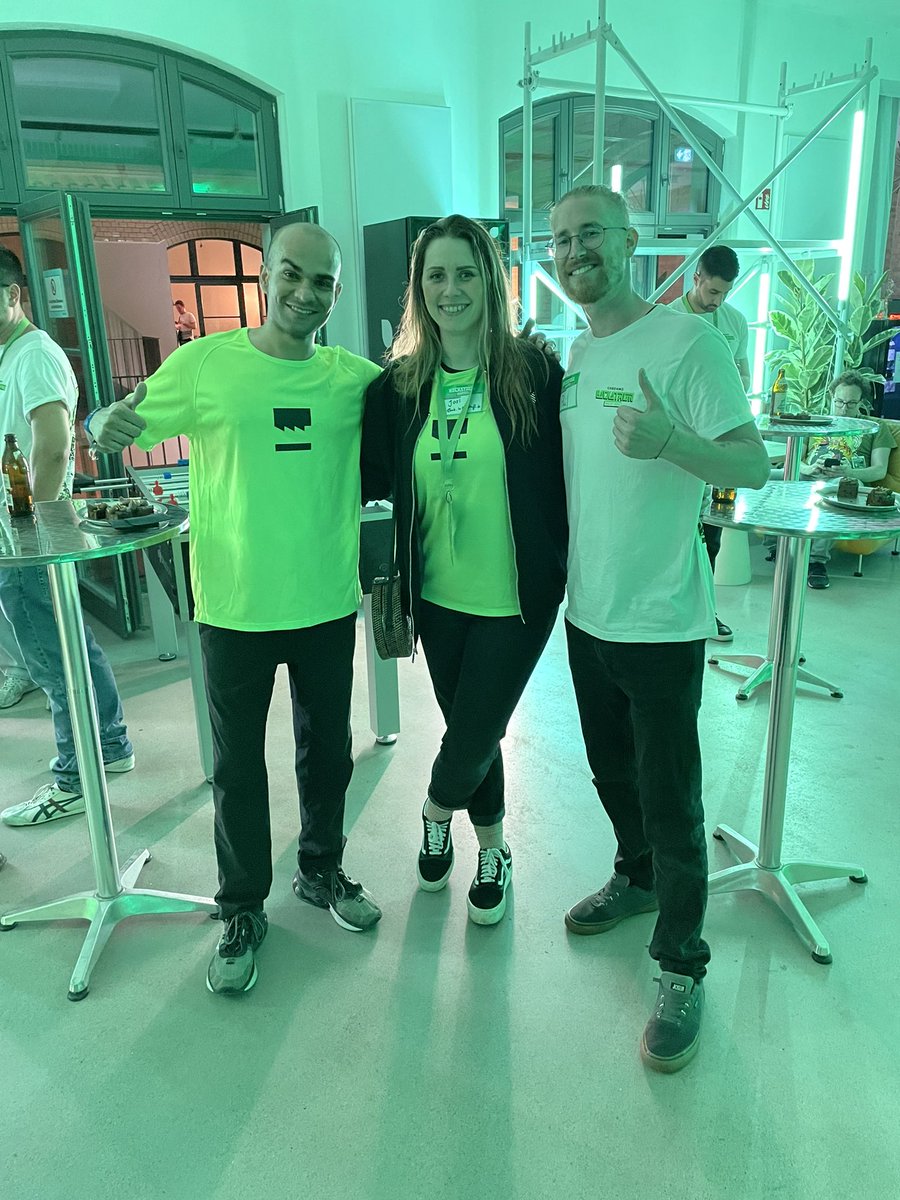 kushman27's tweet image. NMKR fam reunited @nmkr @Josi_sndnc @SLFMR1 #CardanoBerlin2024 #cardanohackathon #berlin