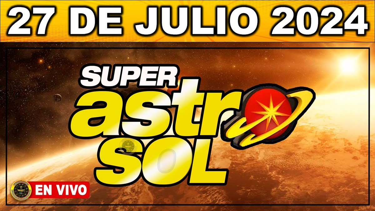 Coin_iroirojpn's tweet photo. New post (Resultado ASTRO SOL SÁBADO 27 de julio de 2024 #superastro #astrosol) has been published on はじめての仮想通貨 最新情報JAPON - https://t.co/RGqCxfy04v https://t.co/Sp1nHYmGhf