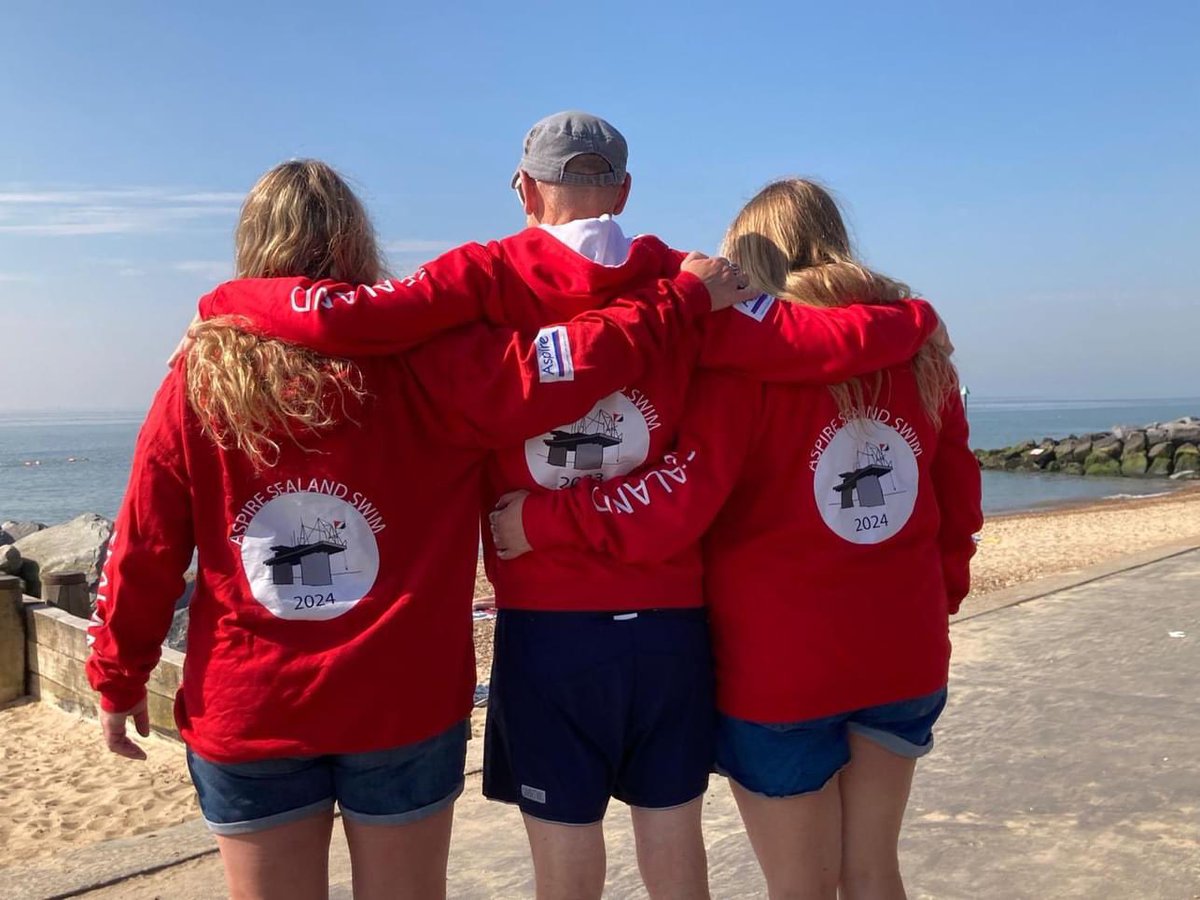 SealandGov's tweet photo. 🏊‍♀️ Exciting news! Three Felixstowe swimmers are taking on the challenge of swimming solo from #Sealand back to Felixstowe. Follow @AspireCharity to help raise funds for spinal cord injured individuals and make a difference! 💪❤️ #SwimChallenge #AspireSCICharity https://t.co/SgkGSrLUBj