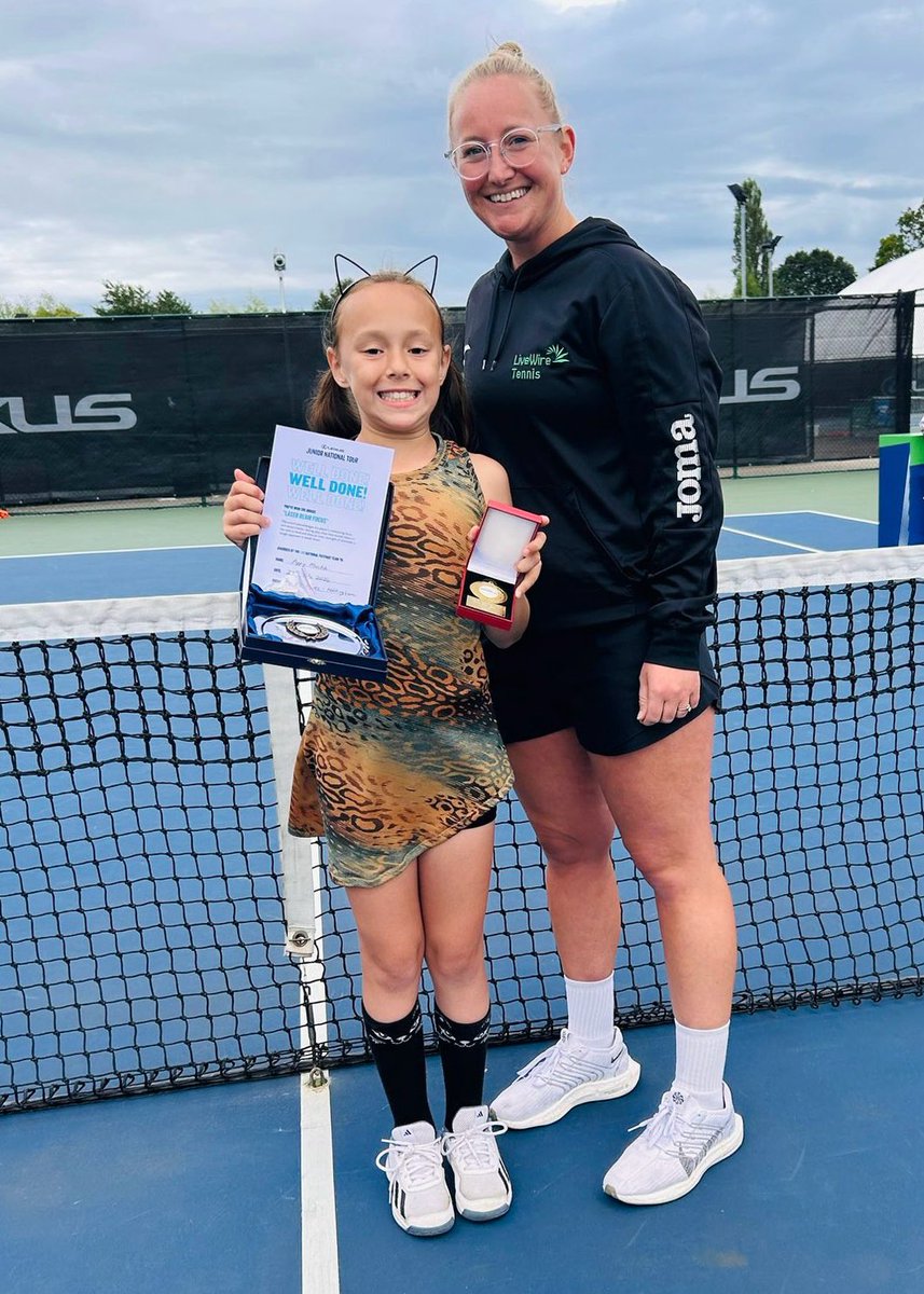 🥇 7am club bring home the BIG WIN at Nottingham this weekend in the 9&amp;U Girls National Tour G2. Unbelievable effort Poppy sticking to your goals throughout 💪🎾