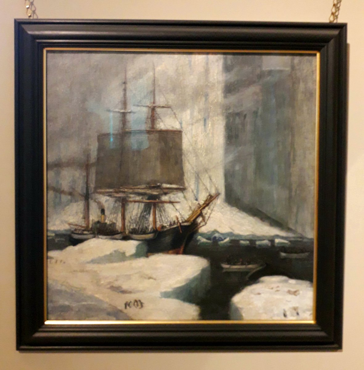 Liam ÓMhaoldomhnaigh (@cheapsellotape) on Twitter photo Spotted this piece at <a href="/McManusDundee/">The McManus</a> on Wednesday
William Girdon Burn-Murdoch
Dundee Whaler Balaena Moored to Ice, 1892-1893
Burn-Murdoch was the official artist of the 1892 Dundee Antarctic whaling expedition.
🏴🐋🇦🇶 Spotted this piece at <a href="/McManusDundee/">The McManus</a> on Wednesday
William Girdon Burn-Murdoch
Dundee Whaler Balaena Moored to Ice, 1892-1893
Burn-Murdoch was the official artist of the 1892 Dundee Antarctic whaling expedition.
🏴🐋🇦🇶