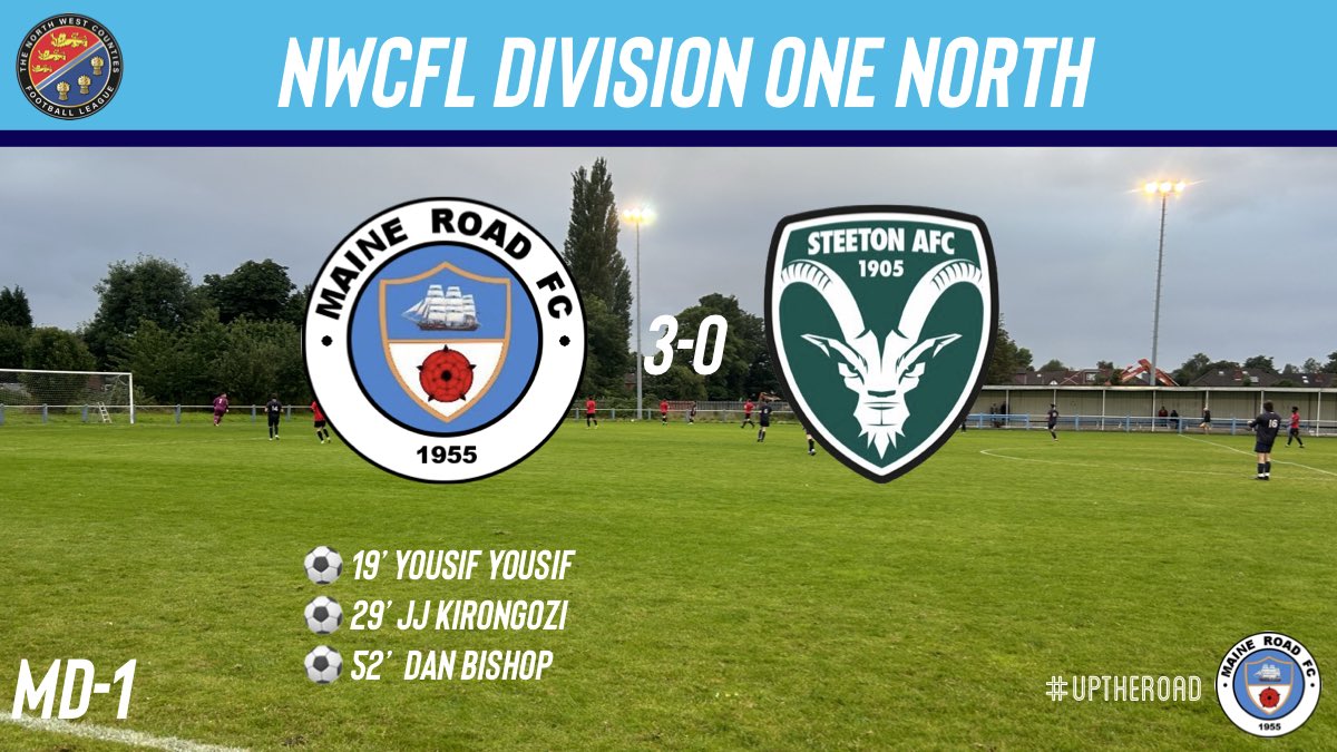 📋 Match-Day One Round-Up 🔵⚪️

✅ Three Goals
✅ Clean Sheet
✅ Three Points
✅ 3,000 followers reached

#UpTheRoad