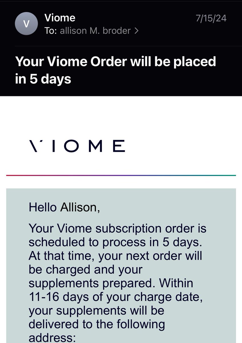 Serious, who the fuck is running business operations at <a href="/MyViome/">Viome</a>? I got an email on the 15th saying my next order would be process in 5 days, meaning on the 20th, and now it’s the 27th and nothing has been processed. Serious, WTF?