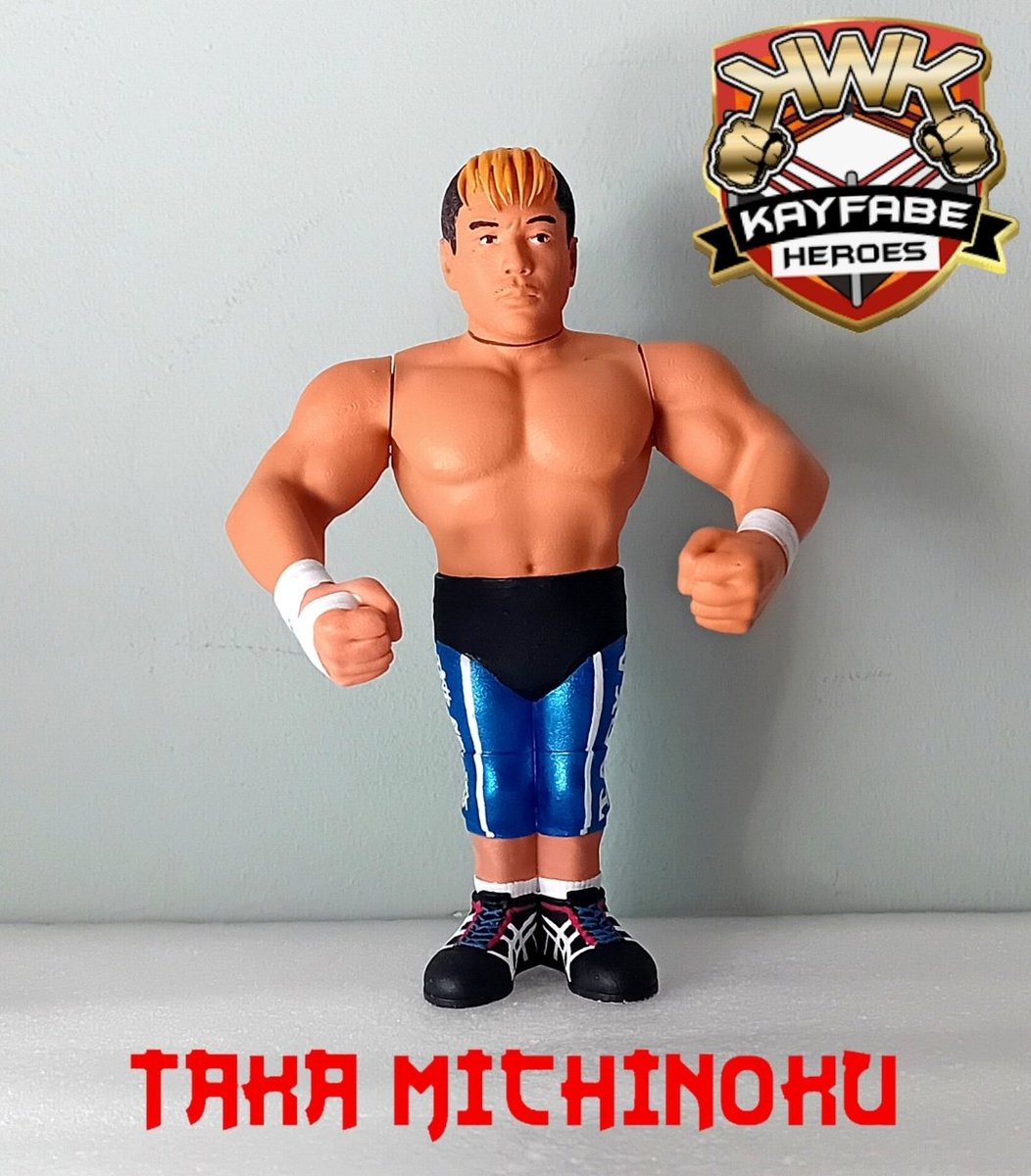 grapplearcade's tweet image. Very happy to share the @takam777 prototype figure I made for @KShawnng figure line.
As shown today on @FullyPoseable podcast as part of #SDCC coverage, I can&apos;t wait until pre-order opens &amp;amp;it goes to production.
Thank you Taka for the promo video 🙌 legend.