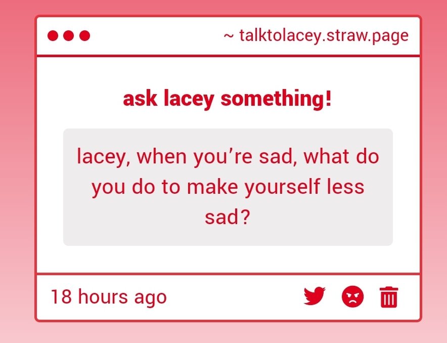 Iaceygames's tweet photo. i 

  d   on  t

kno
        w. https://t.co/RER2P22RM6