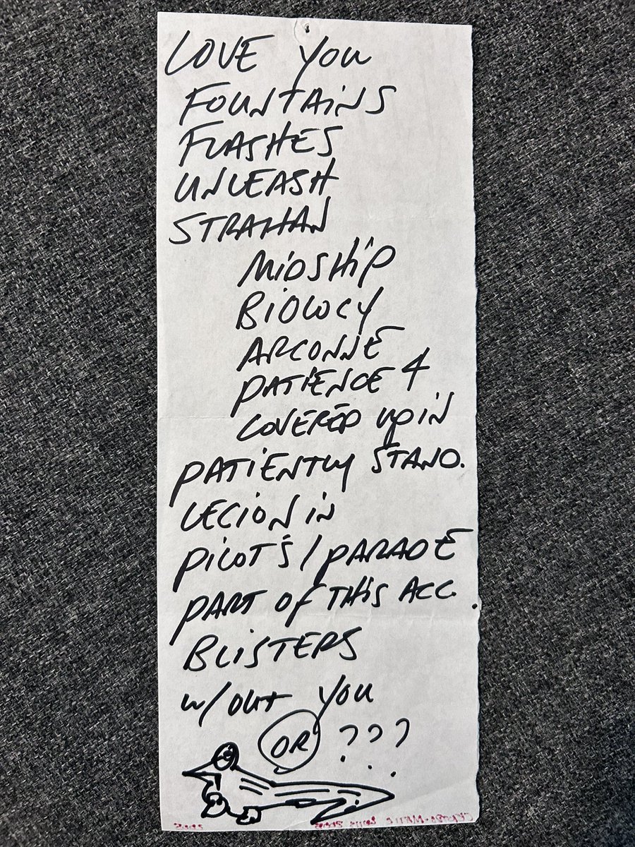 bluegreenseajay's tweet photo. @centromatic 
Hi Will! I grabbed this from your show at Will’s Pub in Orlando way back in 2005. I’ve always wondered what the little gator or lizard at the bottom was all about. Do you remember by chance? https://t.co/CDDVAZrbND