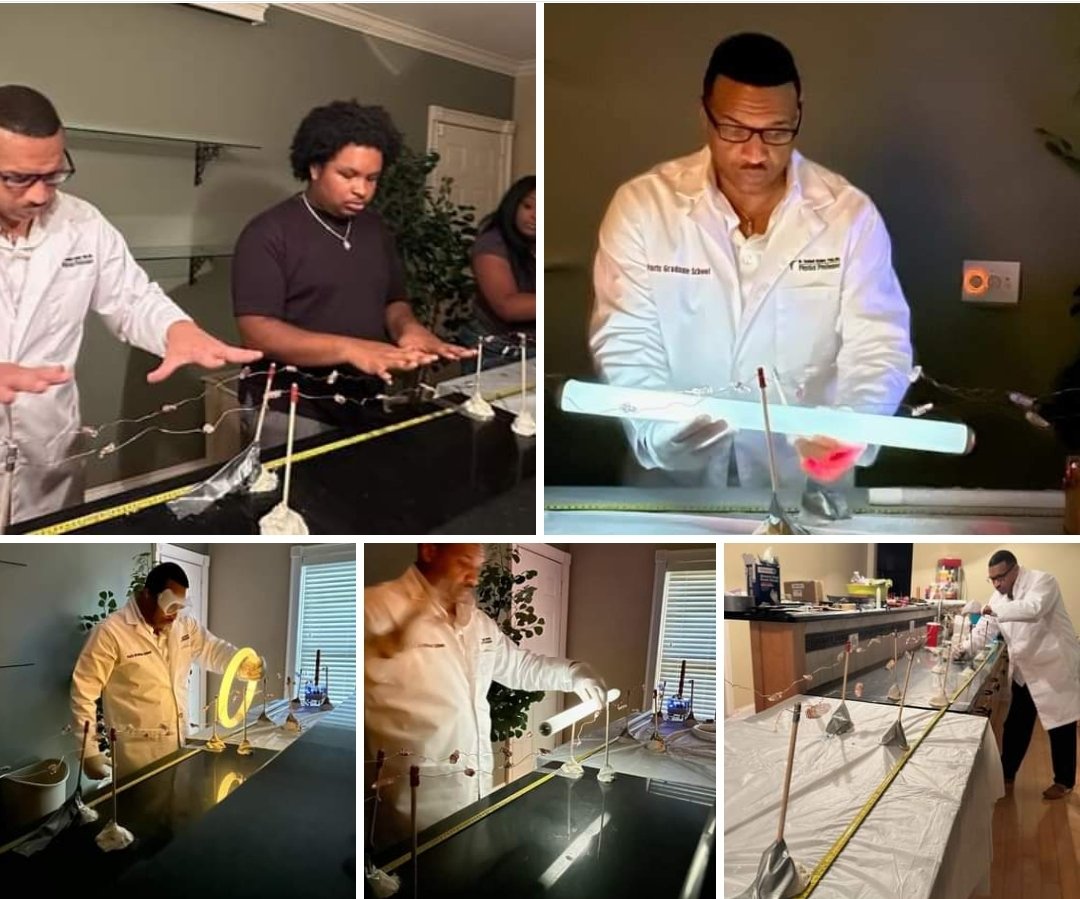Rashad_Richey's tweet photo. I'm expanding on Nikola Tesla's wireless electricity model to power devices through the air, by enhancing the copper coil structure, applying magnetic induction, and extending the field through a combination of coiled quartz and low-level laser light. #StudentsLearn #Physics https://t.co/C5gLqjnldS