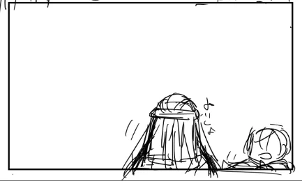 フォルダ見てたら謎の下書きが結構あって何描こうとしてた全く思い出せないちゃんと台詞いれとかないから… 