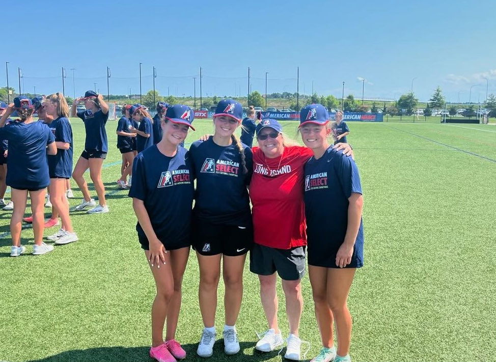 Farmingdale Girls Lacrosse (@laxdaler) on Twitter photo Great way to end the summer lacrosse season. American Select Champions for several Class of 2027 Lady Dalers. @elitelax <a href="/LIYELLOWJACKETS/">Coach Rose</a> ❤️🤍💙🥍 Great way to end the summer lacrosse season. American Select Champions for several Class of 2027 Lady Dalers. @elitelax <a href="/LIYELLOWJACKETS/">Coach Rose</a> ❤️🤍💙🥍
