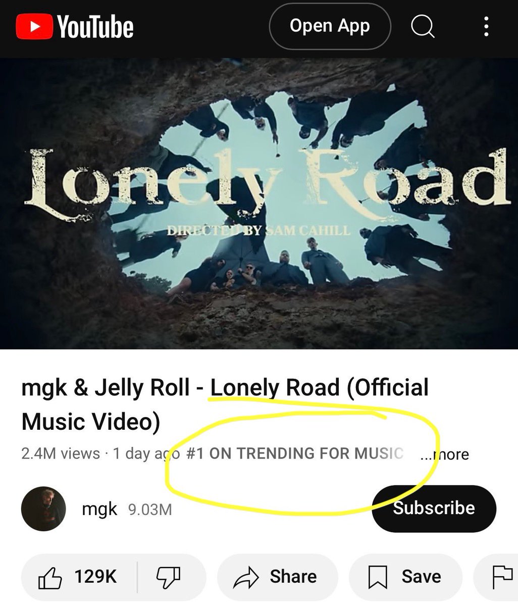 machinegunkelly's tweet photo. woke up to my favorite number https://t.co/ifdK9EMVUn