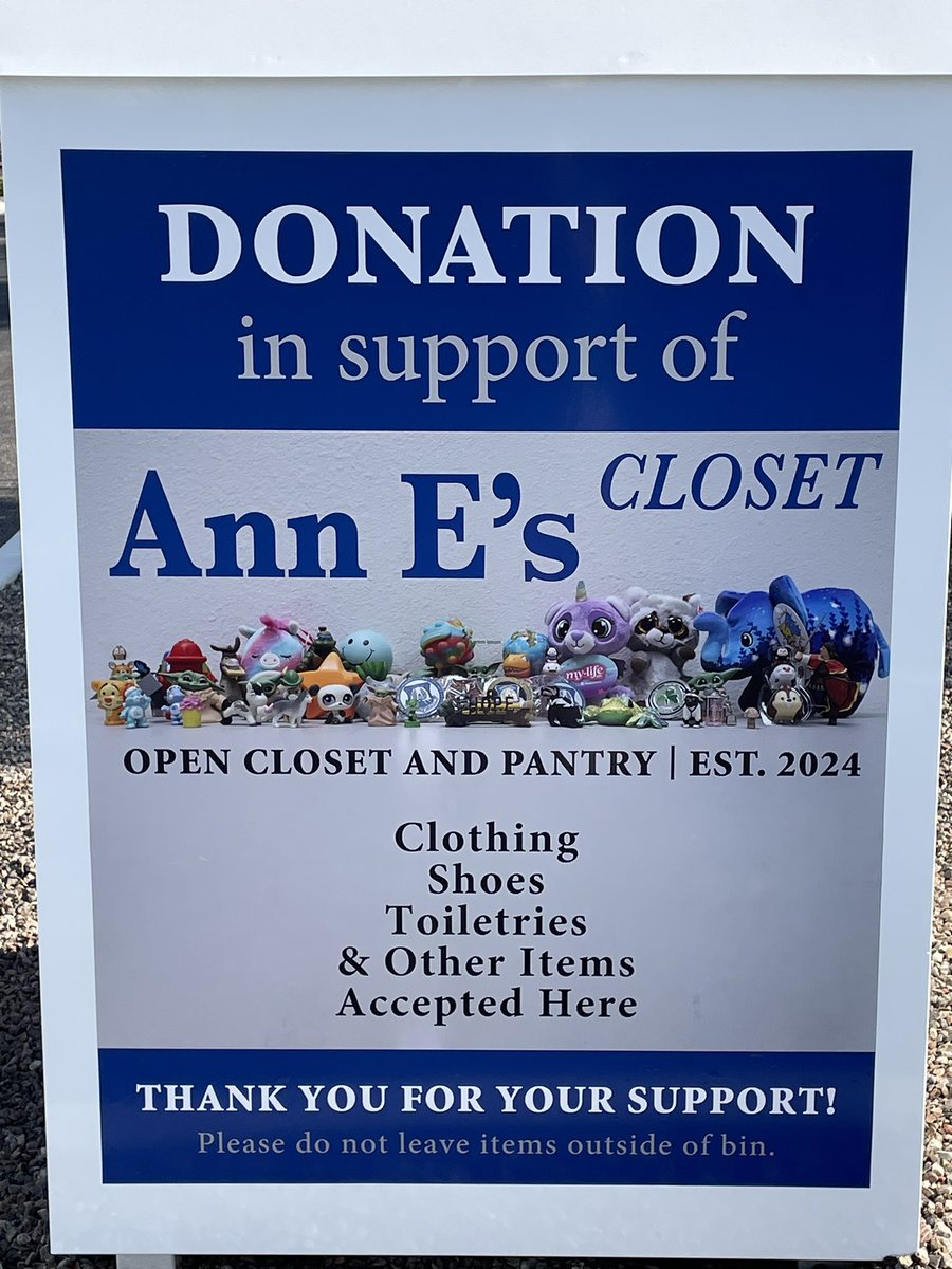 Curt Finch, PhD (@drfinchdvusd) on Twitter photo The Ann E’s Closet bin at Union Park School <a href="/UnionParkSchool/">UnionParkSchool</a> is ready for clothes and shoes for <a href="/DVUSD/">Deer Valley Unified School District</a> families for the three Closets at Barry Goldwater, Deer Valley Middle, and Paseo Hills. In bags please. #Community School! The Ann E’s Closet bin at Union Park School <a href="/UnionParkSchool/">UnionParkSchool</a> is ready for clothes and shoes for <a href="/DVUSD/">Deer Valley Unified School District</a> families for the three Closets at Barry Goldwater, Deer Valley Middle, and Paseo Hills. In bags please. #Community School!