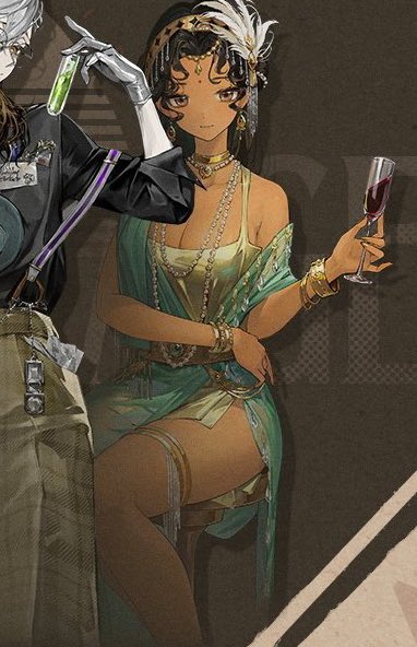 — ✺ interactive tweet !! 

ok seeing as isolde is getting a garment under a collection called "and all that jazz", how likely do you think we'll get kaala's jazz age garment (or something similar to it) in game...... admin is kinda coping rn..........