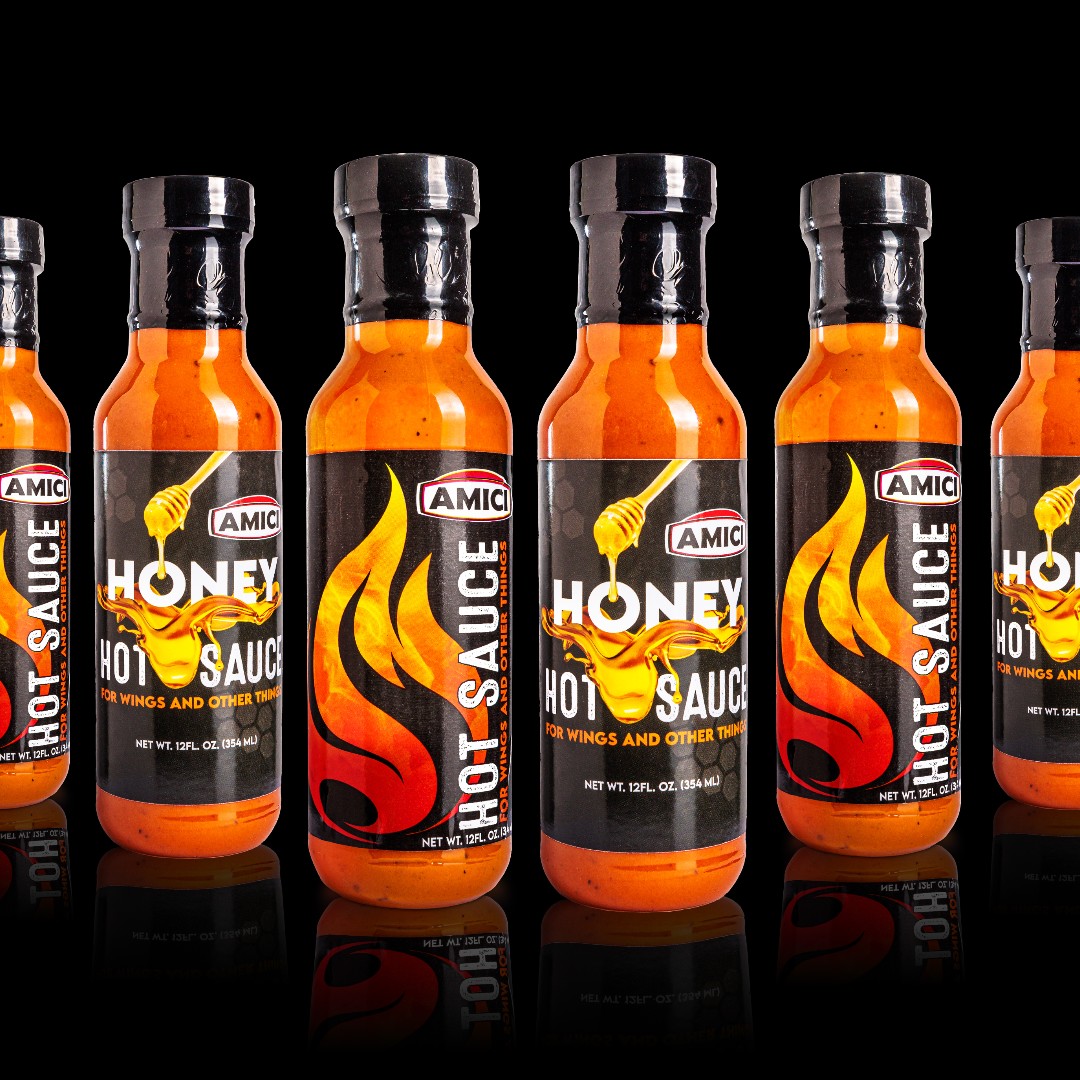 Turn up the heat with our signature wing sauces! 🌶️🔥 From our classic hot sauce to the sweet kick of honey hot sauce, Amici’s got the perfect blend to spice up your meal. Dare to try them all! 😋

#HotSauceHeaven #AmiciEasley #SpiceItUp #HoneyHotSauce #FlavorExplosion