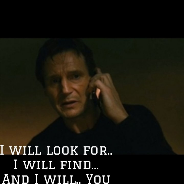 scully69190's tweet image. #predictivetextgame #liamneeson
#taken