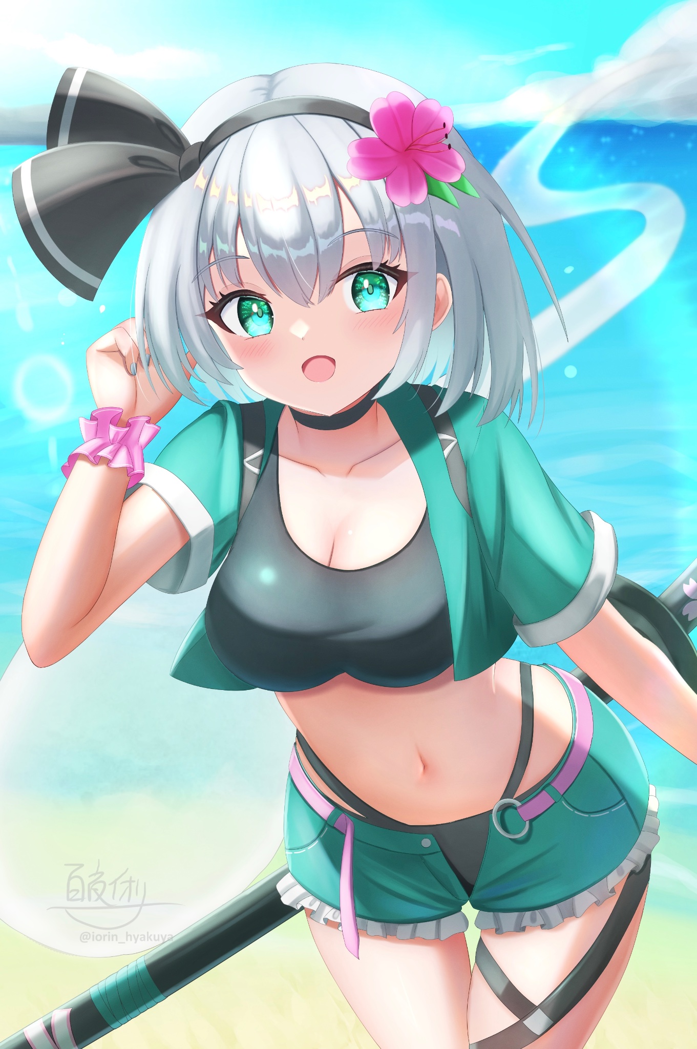 東方project 妖夢　水着　美少女　クリアファイル　VZ13 東方project 妖夢 水着 美少女 クリアファイル VZ13 - メルカリ