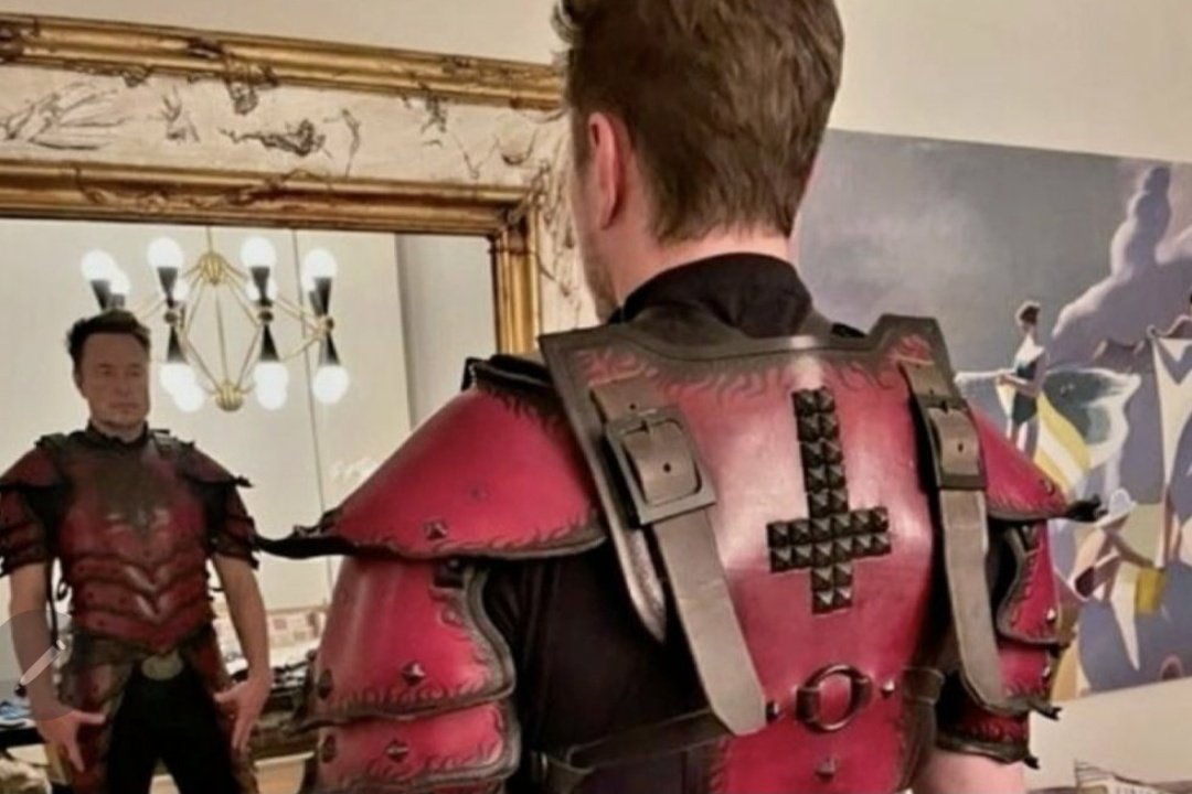 This you in the Baphomet suit with the inverted satanic cross?

Matthew 7:15 - Beware of false prophets who come to you in sheep's clothing, but inwardly are ravenous wolves.