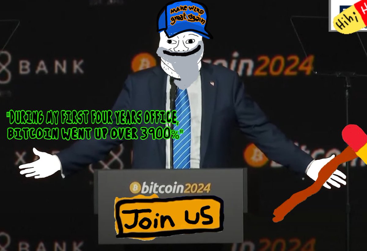 0xGrug's tweet image. #btc #wzrd #mim #trump #meme