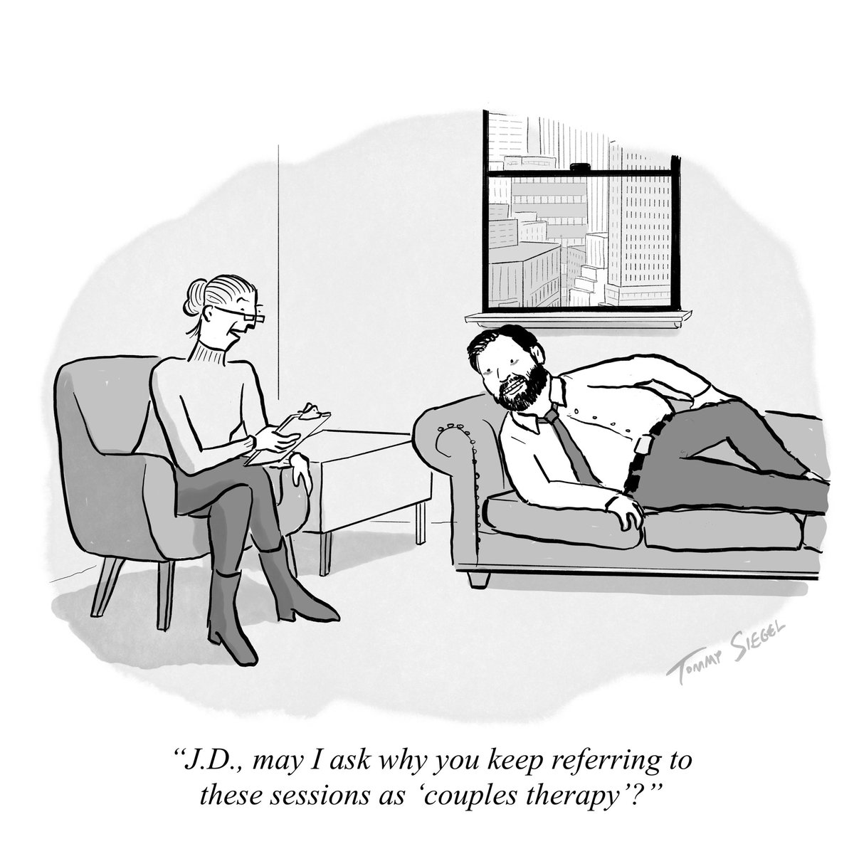ok I know I’m late but I had to make a New Yorker cartoon about it