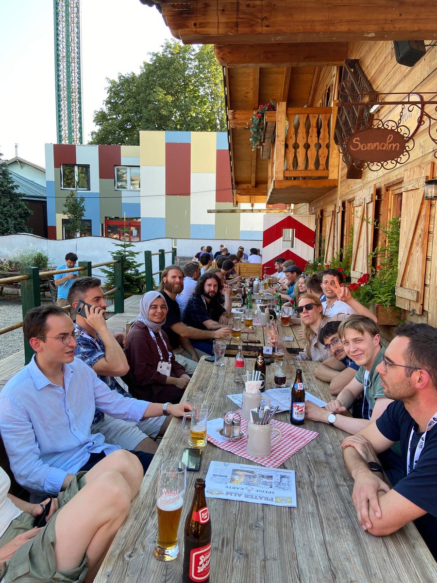 Sharvaree Vadgama (@sharvvadgama) on Twitter photo And we wrap <a href="/GRaM_org_/">GRaM Workshop at ICML 2024</a> with a social!
<a href="/erikjbekkers/">Erik Bekkers</a> <a href="/HLawrenceCS/">Hannah Lawrence</a>
<a href="/sekoumarkaba/">Oumar Kaba</a> <a href="/a_ppln/">Alison</a> <a href="/compute_ri/">Putri van der Linden</a> <a href="/monaschir/">Mona Schirmer</a>
<a href="/_gabrielecesa_/">Gabriele Cesa</a> <a href="/sukjulian/">Julian Suk</a> <a href="/gbg1441/">Guillermo Bernárdez</a> <a href="/lev_telyatnikov/">Lev Telyatnikov</a> and many many more! And we wrap <a href="/GRaM_org_/">GRaM Workshop at ICML 2024</a> with a social!
<a href="/erikjbekkers/">Erik Bekkers</a> <a href="/HLawrenceCS/">Hannah Lawrence</a>
<a href="/sekoumarkaba/">Oumar Kaba</a> <a href="/a_ppln/">Alison</a> <a href="/compute_ri/">Putri van der Linden</a> <a href="/monaschir/">Mona Schirmer</a>
<a href="/_gabrielecesa_/">Gabriele Cesa</a> <a href="/sukjulian/">Julian Suk</a> <a href="/gbg1441/">Guillermo Bernárdez</a> <a href="/lev_telyatnikov/">Lev Telyatnikov</a> and many many more!