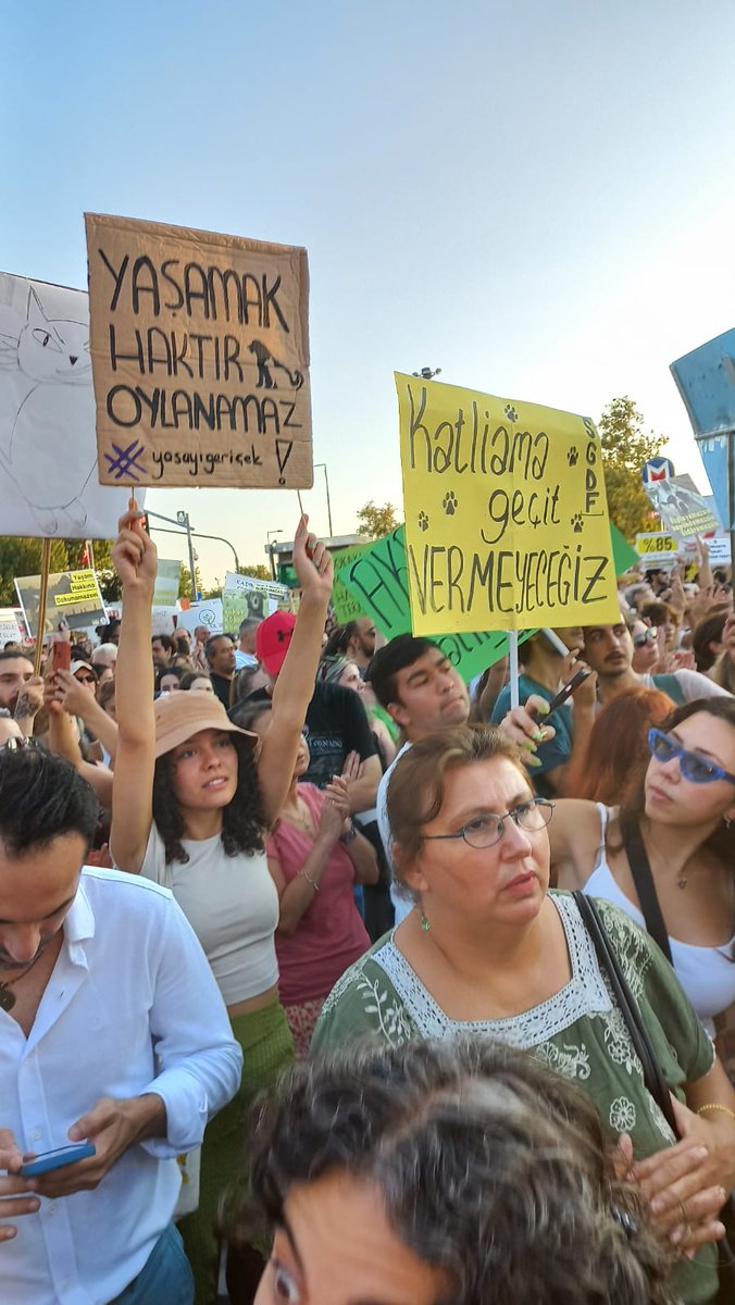 ValidebagSvnms's tweet photo. Türkiye’nin her yerinde katliam yasasına karşı direnenler bir araya geliyor. 
Hayvana, insana, yeryüzüne özgürlük!

#SokaktayımYanındayım
#YasayıGeriÇek https://t.co/7LMm7eN1M9