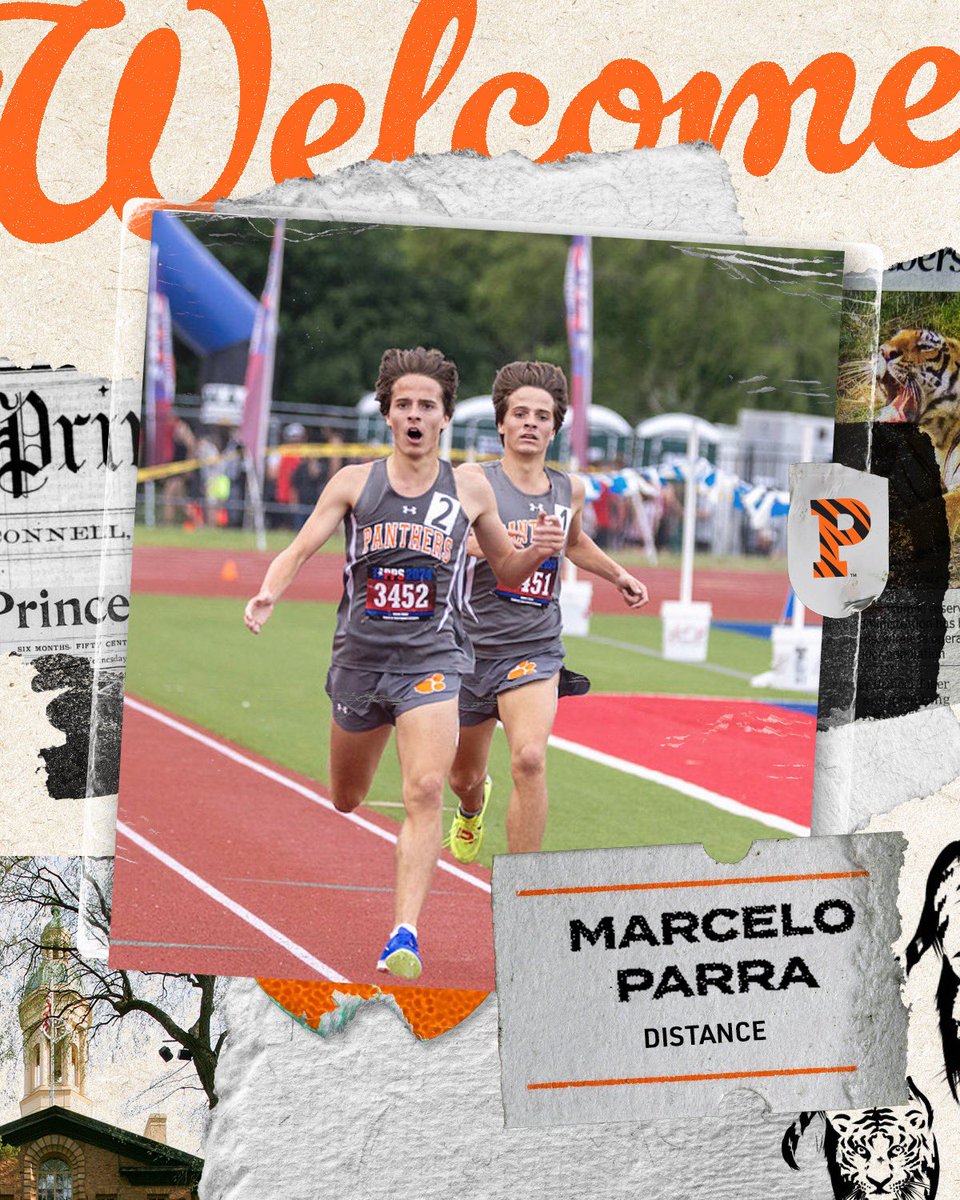 Make that 2️⃣ Parra’s coming to Princeton! 🐅

“I chose Princeton because it has everything that I ever wanted in a school: an outstanding faculty and academics, the best XC coaches in the NCAA, and an amazing team with the best culture.” 

1600 - 4:10
3200 - 8:55
5000 - 14:37