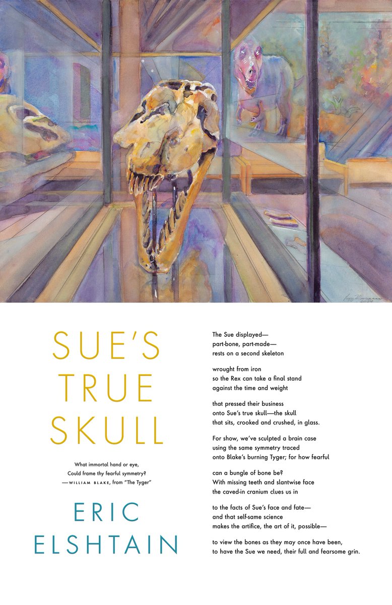 Have you seen this poem about and painting of your brainpan <a href="/SUEtheTrex/">SUE the T. rex 🦖</a> ? 

It's available here vergebooks.com/#/eric-elshtai…