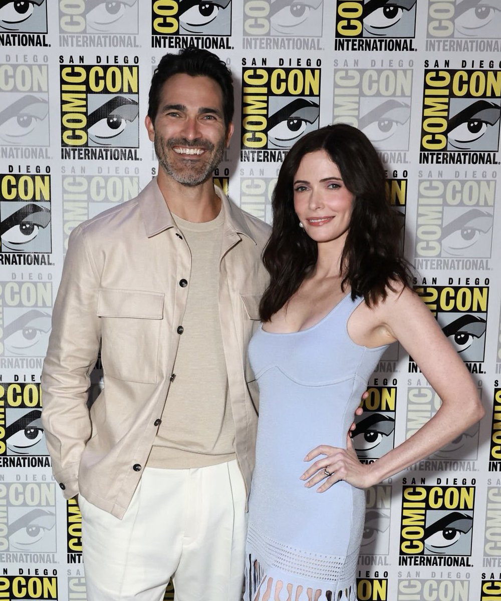 Our Gorgeous Clois ❤️

Tyler &amp; Bitise at #SDCC2024 

#SupermanAndLois