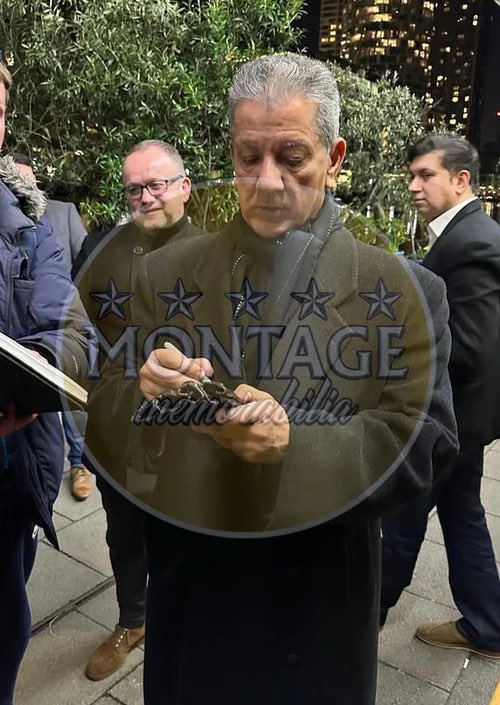 5. Bruce Buffer Signed Glove