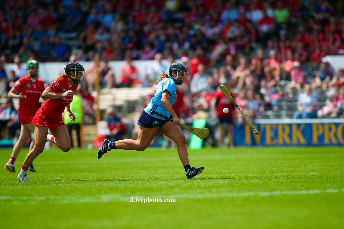 Block /Hook ??
Aisling Gannon Dublin in action against Laura Hayes Cork

27.07.24 Cork v Dublin All Ireland Glen Dimplex Senior Camogie SF at UMPC Nowlan Pk KK